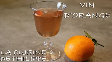 Où conserver le vin d'orange ?