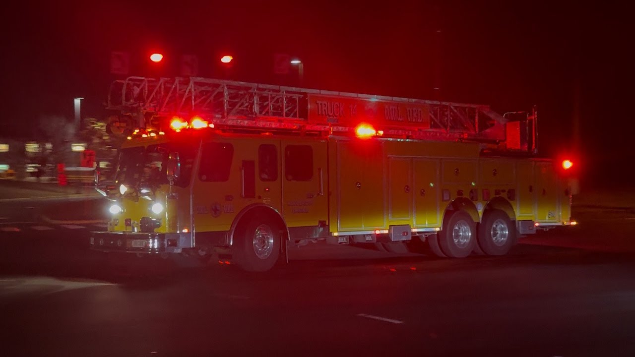 Hazmat 401, Fire Investigator, Medic 421 & Truck 511 responding to a House Fire - Fairfax County/PWC