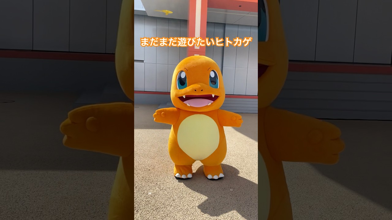 【ポケパーク】まだまだ遊びたいヒトカゲ🔥⟡.· #ポケパーク #ポケモン #shorts