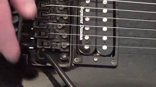 HOW TO FIX A LOOSE WHAMMY BAR - Floyd Rose and/or Fender Style