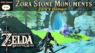 Zora Stone Monuments | Zelda, BOTW Side Quest Tutorial