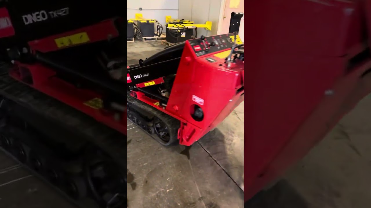 2017 TORO DINGO TX427 MINI SKID STEER LOADER BUCKET ATTACHMENT ONLY 878 HOURS GASOLINE 22321G