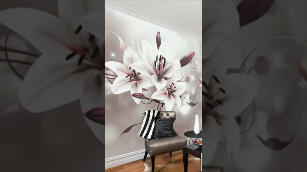 3D wallpaper design ideas for livingroom and bedroom.