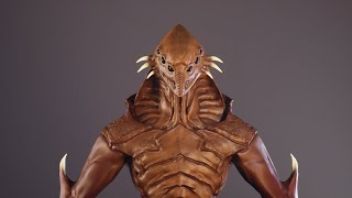 Alien 2 3d model preview