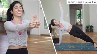 Hatha Yoga Flossing | هاتا یوگا برای رفع گرفتگی مفاصل و خستگی عضلات | Samin Yoga