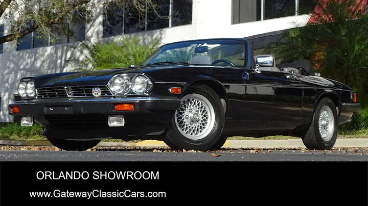 1989 Jaguar XJS Convertible For Sale Gateway Classic Cars of Orlando #2328