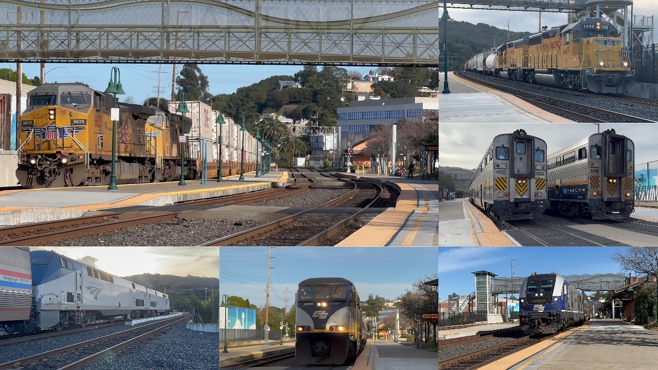 Railfanning at Martinez | Ft: Flared SD70M, Train Meets & Races, Friendly Crews, and so Much More!