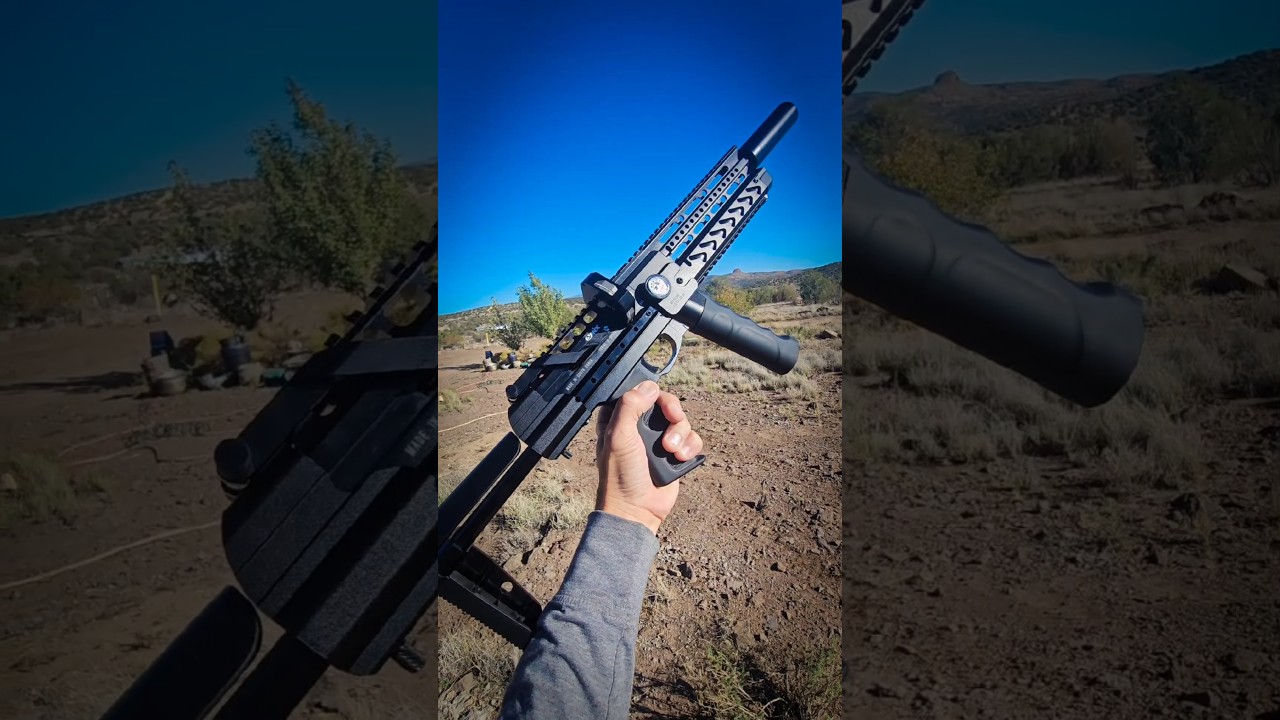 если бы у MP7 и MP5 родился ребенок и это была бы ПНЕВМАТИЧЕСКАЯ винтовка... MP30 от EVANX!