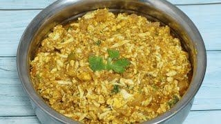 சப்பாத்திக்கு பக்கா சைடு டிஷ் | Easy side dish for chappthi roti parotha |Egg Kheema recipe for roti