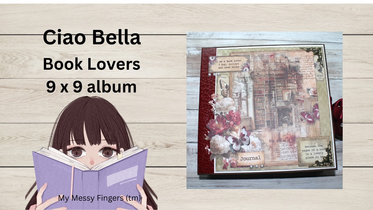 Ciao Bella - Book Lovers - 9 x 9 album - building Page 1