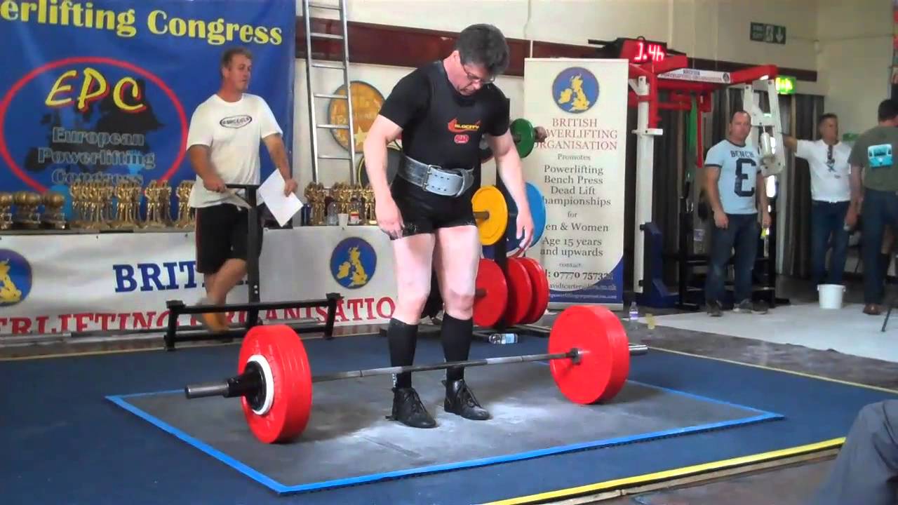 unique fitness don coates deadlifts 240kg @89kg at the bpo 2013 europeans