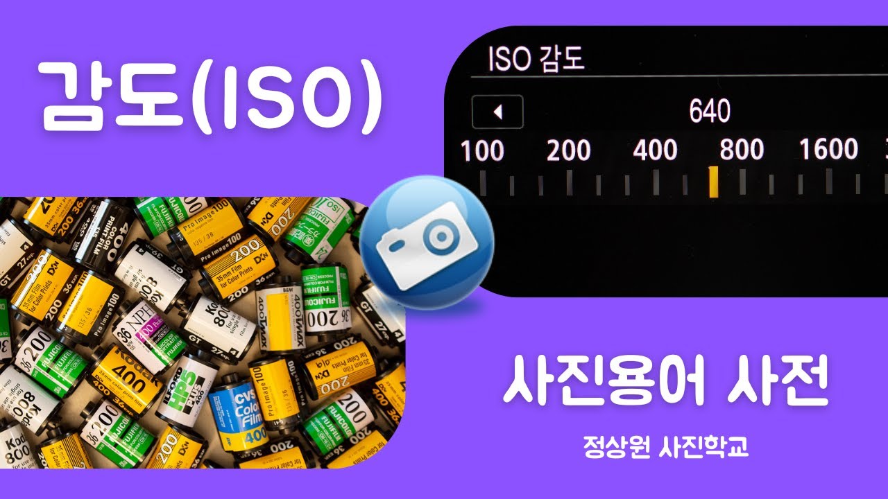 사진용어 사전 4 감도(감광도)