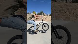How to flatten a bmx tire #bmx #bmxplus #harobmx #skatepark