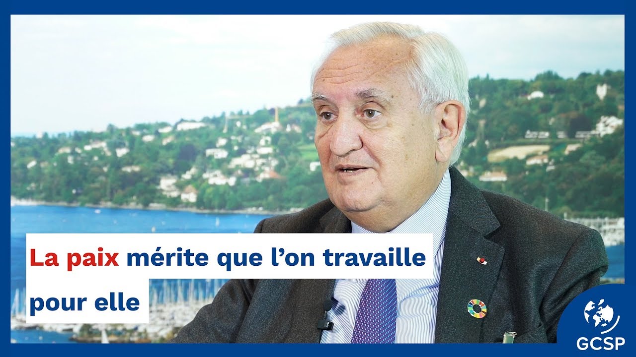 Jean Pierre Raffarin, Former Prime Minister of France on Peace and Leadership