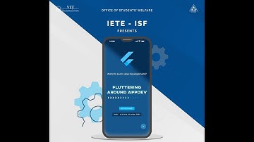 Fluttering Around AppDev | IETE-ISF VIT
