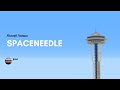 Minecraft Space Needle Timelapse