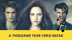 A Thousand Years versi Batak cover (Lyric Video) - Pando Situmorang  - Durasi: 4:39. 