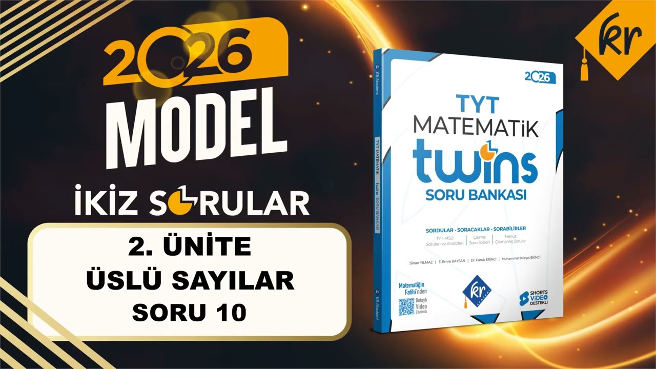 2.  Ünite Üslü Sayılar İkiz Sorular Soru Çözümleri