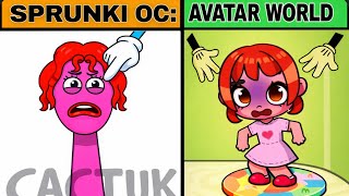 My Sprunki Oc Ovy Oval From Save The Shapes Vs Avatar World
