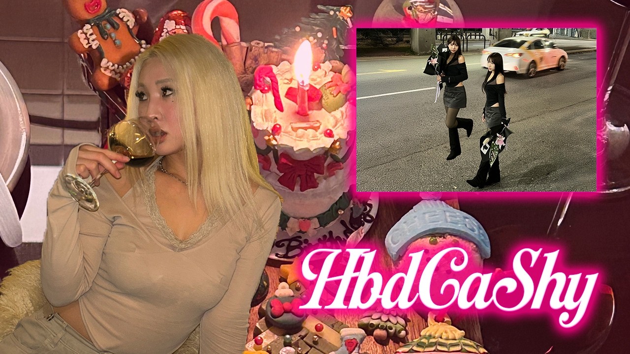 My Cashy 생일 축하하는 Vlog