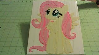 Fluttershy (My Little Pony) Time lapse! (Reuploaded)