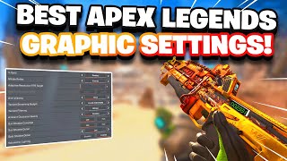 the BEST APEX LEGENDS SEASON 10 Graphic Settings - Lower Latency and Higher FPS