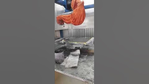 #Spraying #paint Automatic painting industrial robot ，#Automatic_painting