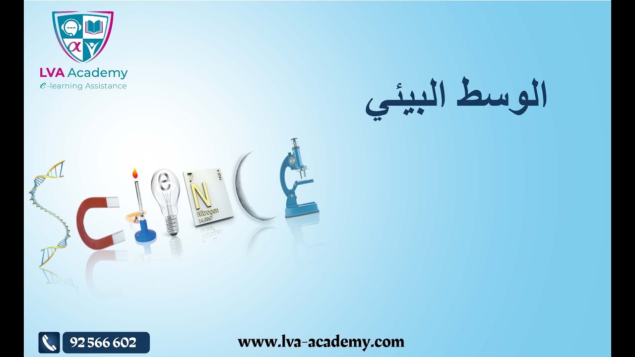 علوم | الوسط البيئي - سابعة اساسي ✅