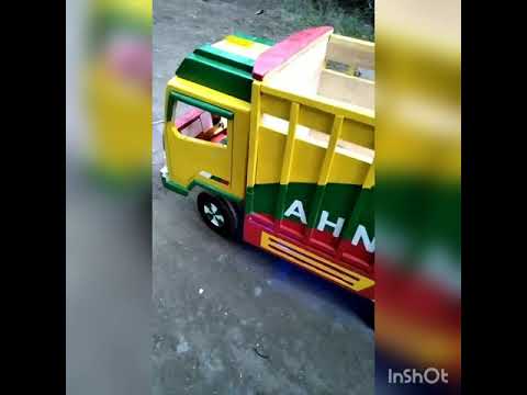 Miniatur truk  oleng  part 1 YouTube