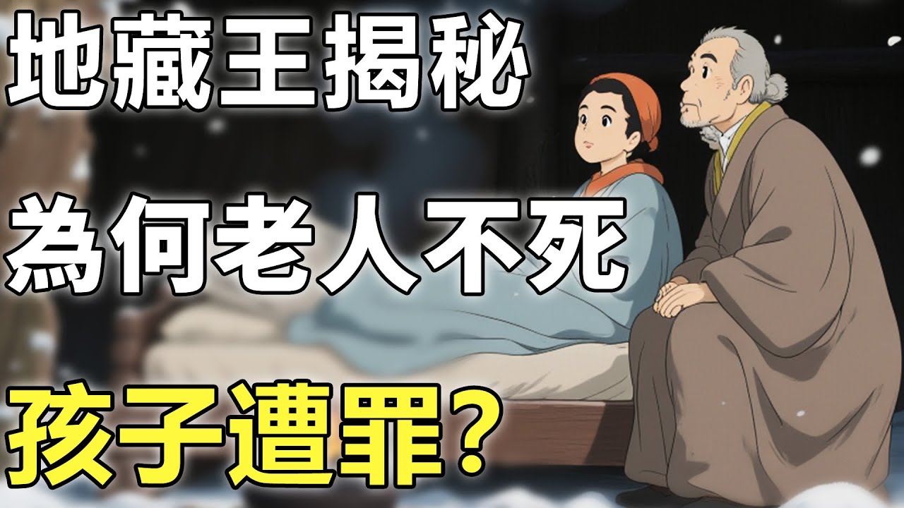 老人不死，孩子遭罪？地藏王揭秘：六道輪回早就註定好了【輪回|因果|佛學】