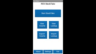 Using Retail Express Stocktake Scanner Application with Your Android stocktake PDA scanner. screenshot 5