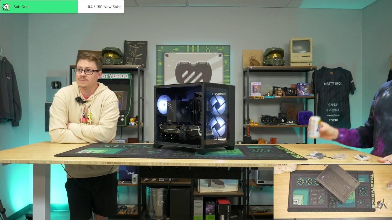 i5 12600KF + RX 6750XT Gaming PC !pcbros - YouTube