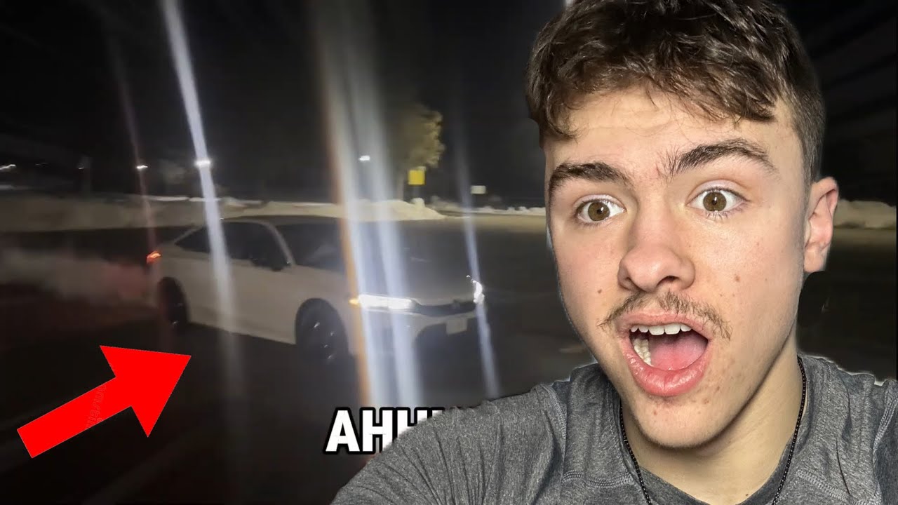 We RACED In the Parking Lot... *GONE WRONG*