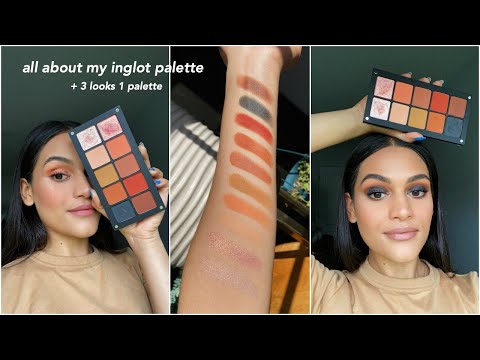 Video: Inglot Freedom sistēmas acu ēnas matēta laukums # 392