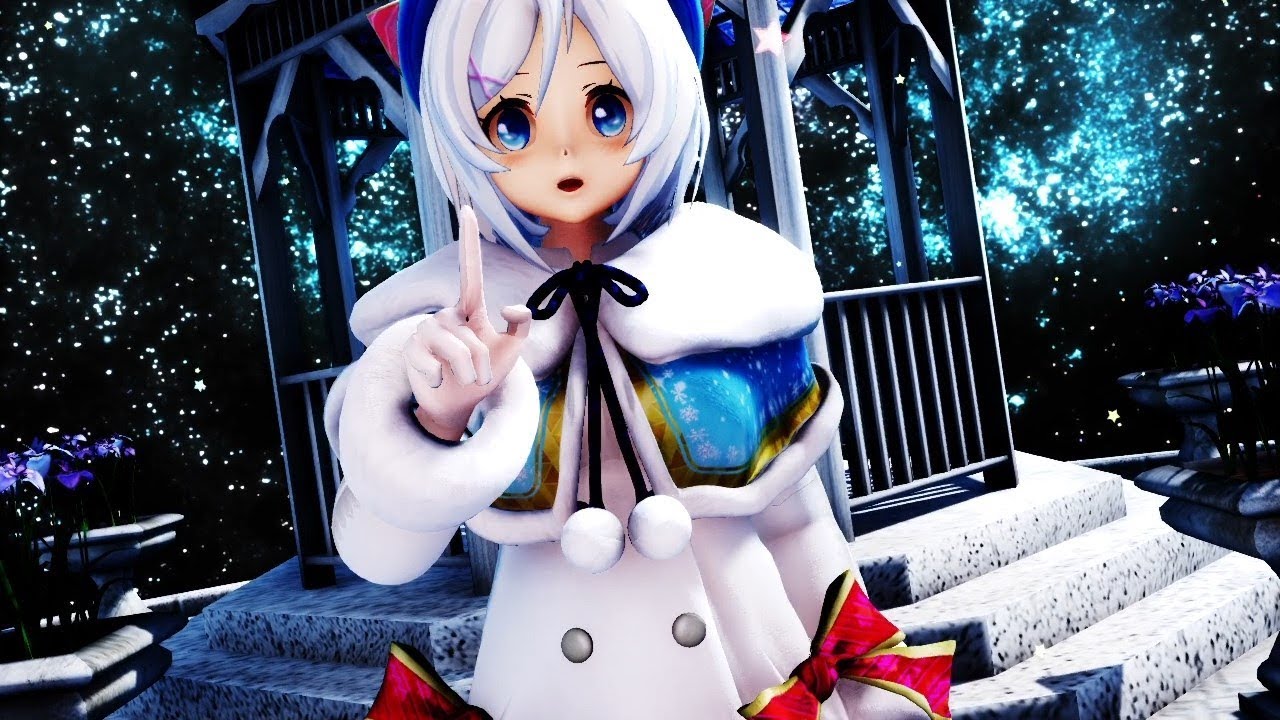 【MMD】 電脳少女シロで｢星屑オーケストラ｣ - YouTube