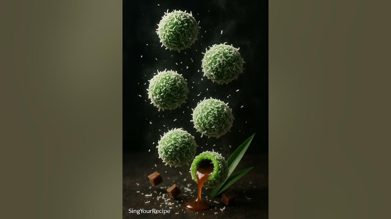 Klepon Recipe Song – Indonesian Sweet Rice Balls with Palm Sugar #RecipeSong #SingYourRecipe Klepon Recipe Song – Indonesian Sweet Rice Balls with Palm Sugar #RecipeSong #SingYourRecipe