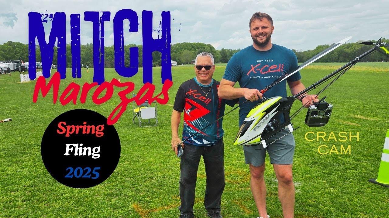 X-Cell Mitch Marozas CRASH CAM and Redemption Flight at Spring Fling 2025