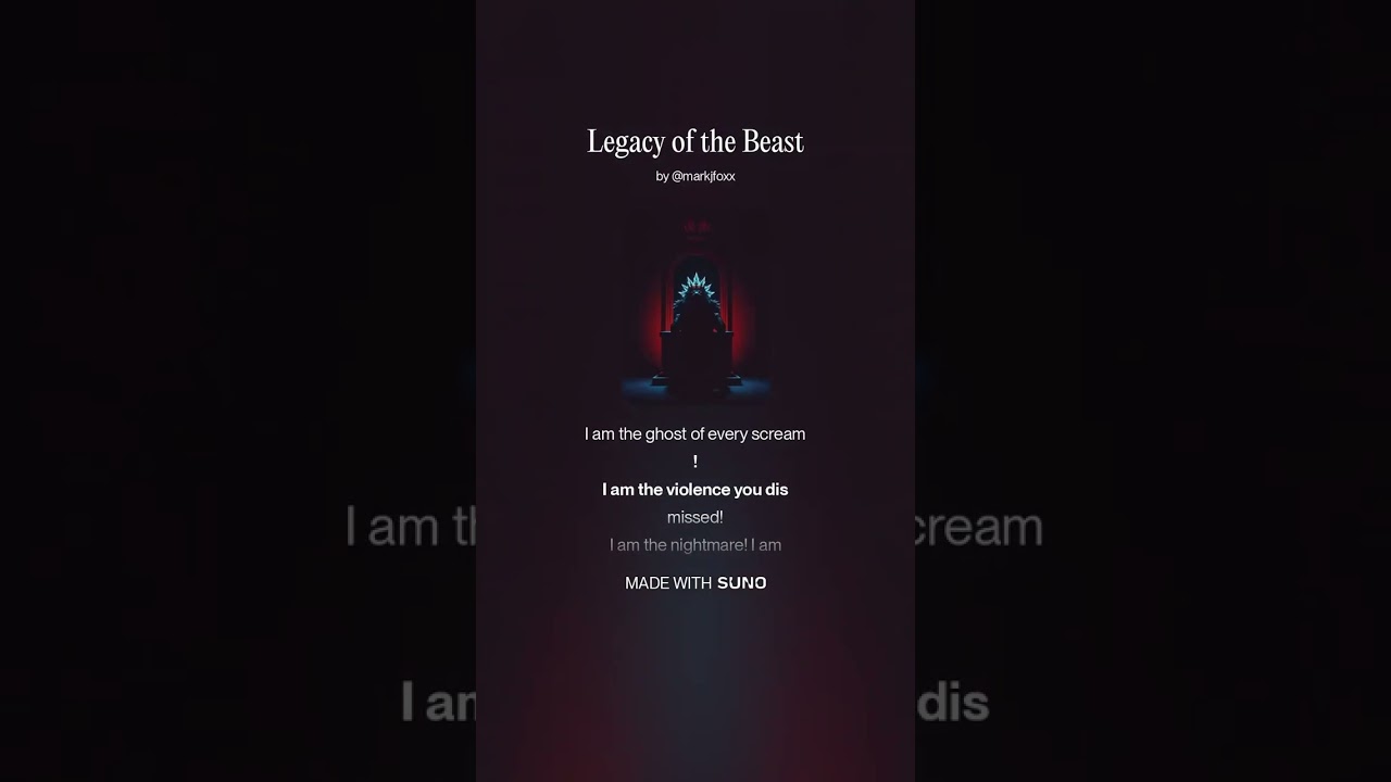 Mark J FoXx - Legacy of the Beast