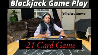 How to play Blackjack | Game Play and rules | 21 card game | Casino Games [English India] #blackjack screenshot 3