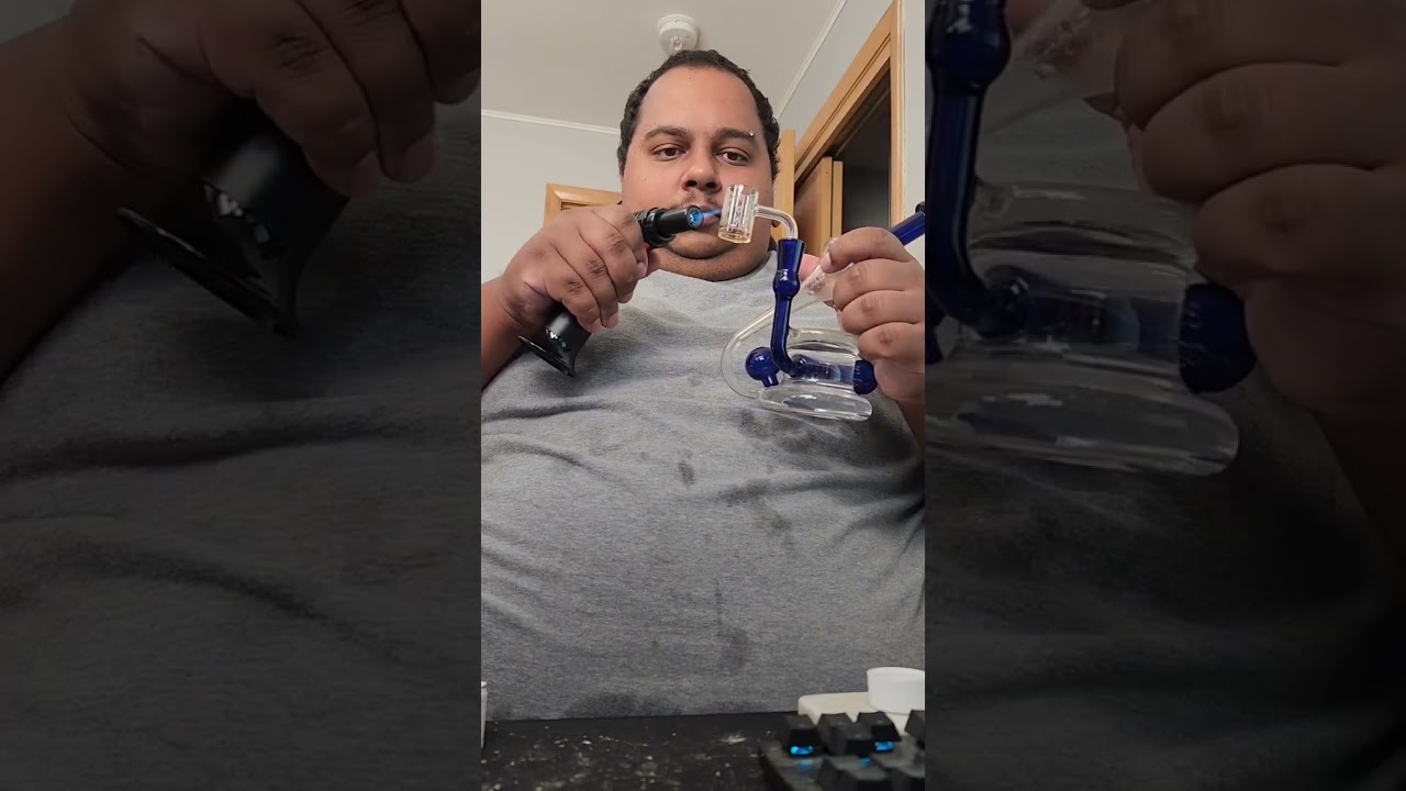 Trying new Carb Cap for my dab rig, it rips 