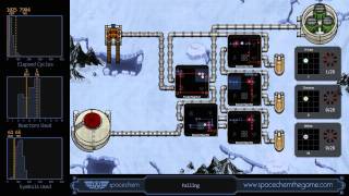SpaceChem - Falling (7904/5/65) (5 reactor loop)