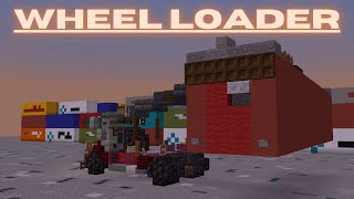 Minecraft: How to build a Wheel Loader in Minecraft | Minecraft Wheel Loader Tutorial