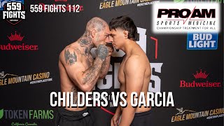 559 Fights #112 - Augie Garcia vs Tyler Childers