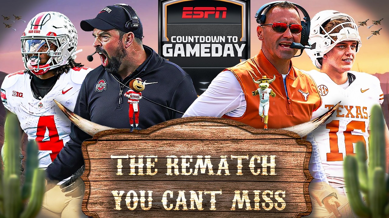 LIVE From GameDay: Texas vs Ohio State The Game That Changes Everything | Countdown to GameDay 🏈