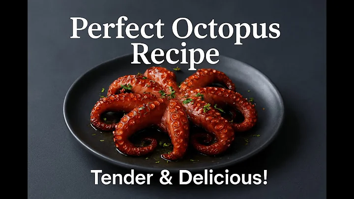 Perfect Octopus Recipe 🐙 | How to Cook Tender and Delicious Octopus Like a Chef !