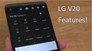 LG V20: Feature Spotlight and Impressions