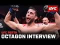 Steve Erceg Octagon Interview | UFC Perth
