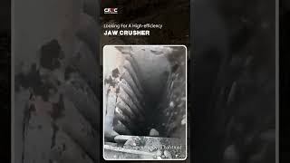 Watch This Jaw Crusher Turn Big Stones into Small Aggregates #machine #jawcrusher  #crusher