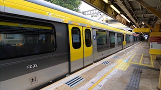東鐵綫 R-Train D091/D093 不載客駛經大埔墟及上水站試車