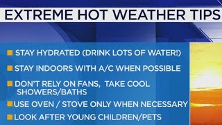 Tips for staying cool during extreme heat in NYC